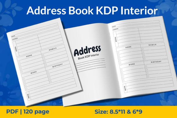 Address Book with Tabs KDP Interiors: A Comprehensive Guide for Perfect Publishing