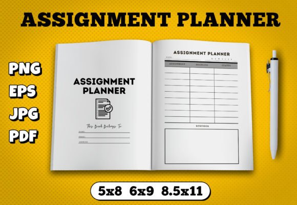 Assignment Planner Kdp Interiors: A Versatile Tool for Self-Publishing Success