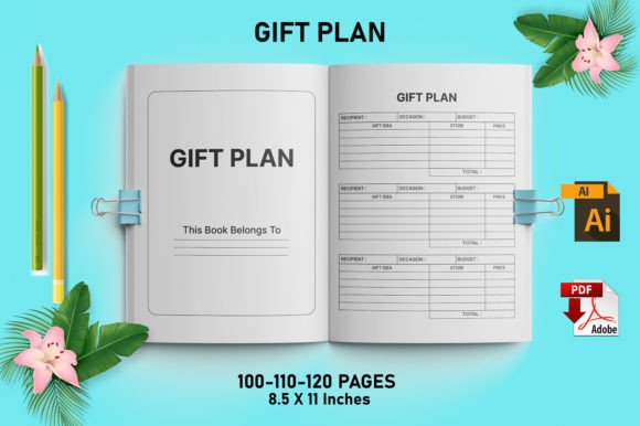 Editable Gift Plan for KDP Interiors: A Comprehensive Guide