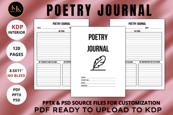 Enhance Your Poetry with Customizable KDP Interiors