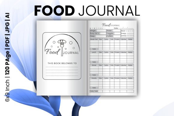 Exploring the Versatility and Utility of Food Journal Logook KDP Interiors