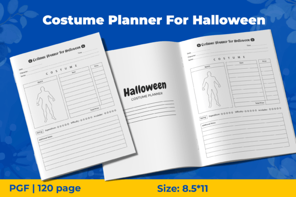 Halloween Costume Planner KDP Interiors: A Comprehensive Guide for Creative and Productive Planning