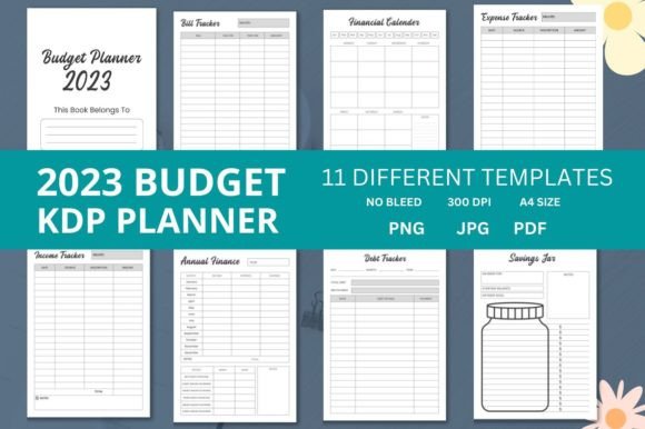 Maximizing Financial Clarity with the 2023 Budget Planner for KDP Interiors