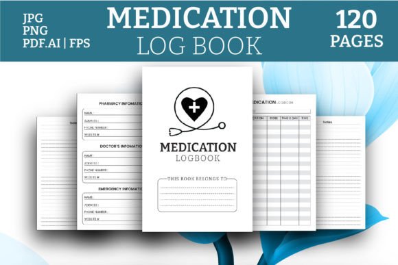 Medication Logbook KDP Interiors Template