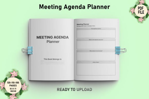 Meeting Agenda Planner for KDP Interiors