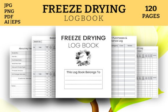 Streamlining Your KDP Business with Freeze Drying Logbook KDP Interiors