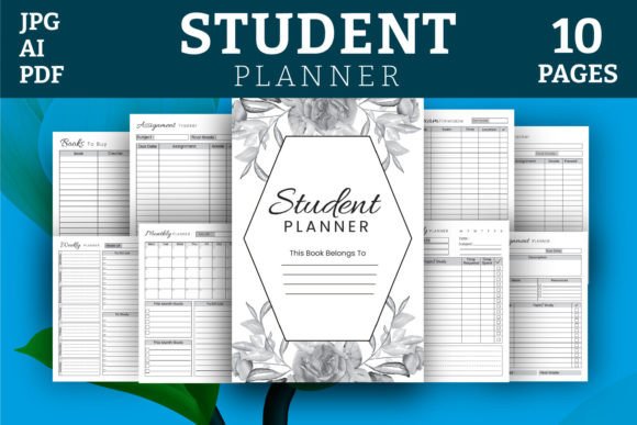 Student Planner KDP Interiors Graphic