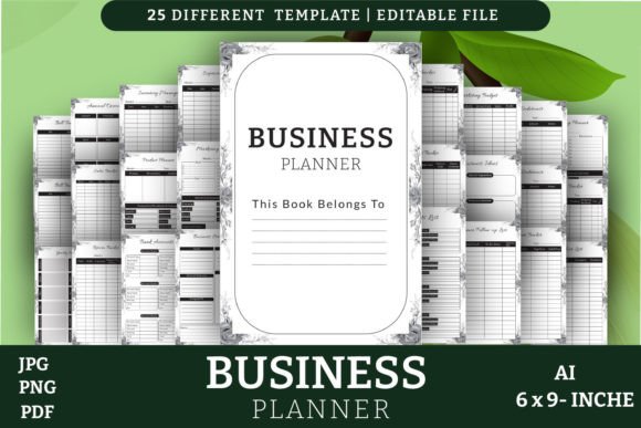 Unlock Your KDP Potential with Business Planner Bundle