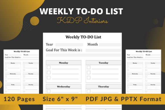 Weekly to-Do List Kdp Interiors: A Comprehensive Guide